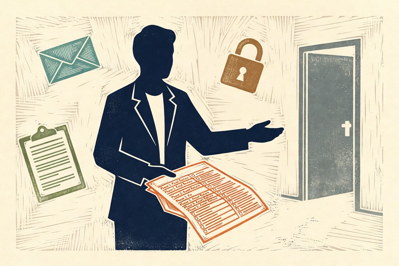 How to use AI to build a simple client offboarding process that protects your business and keeps the door open