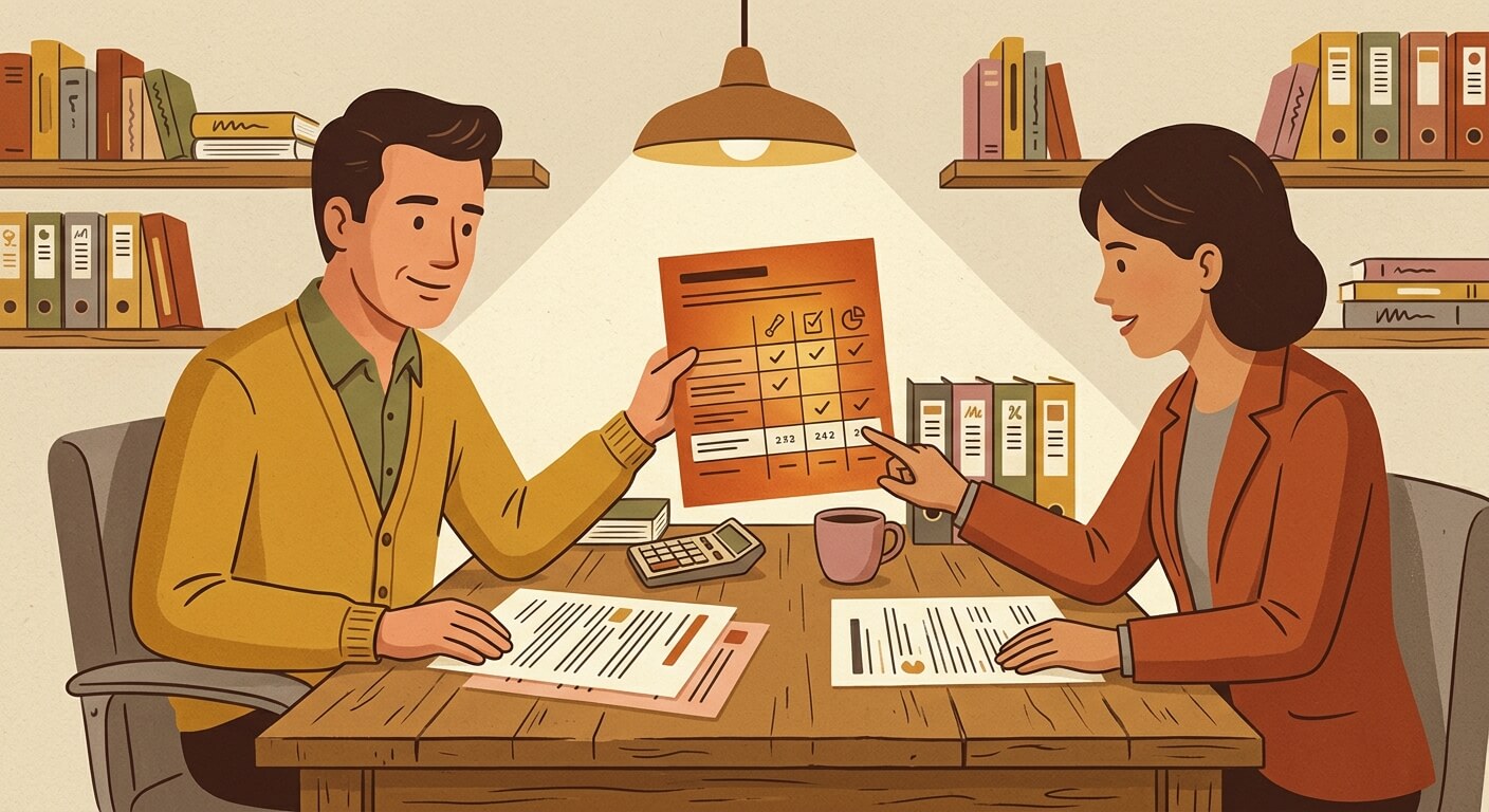 Using AI to create a simple vendor and supplier comparison sheet before you sign any contract