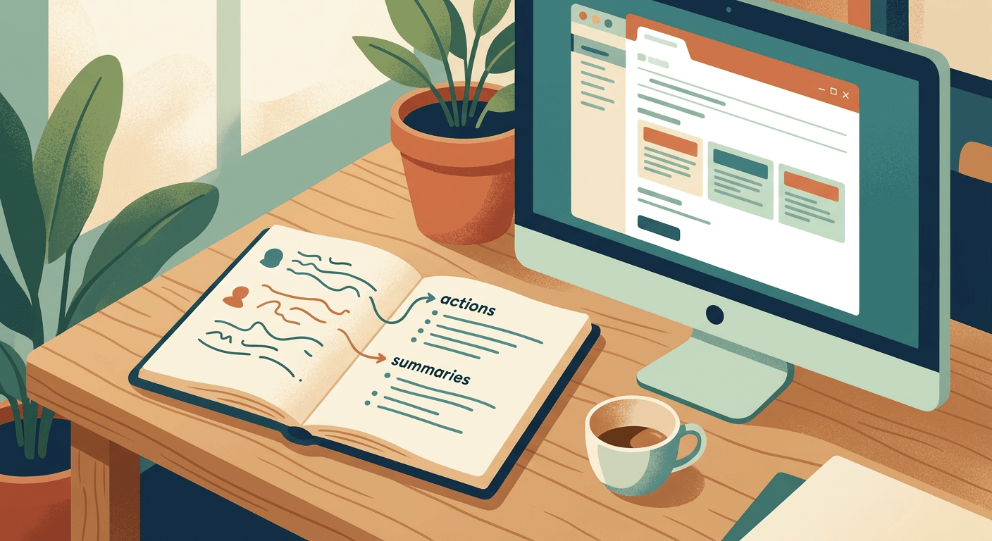 How to use AI to turn customer call recordings into follow-up emails and next steps automatically