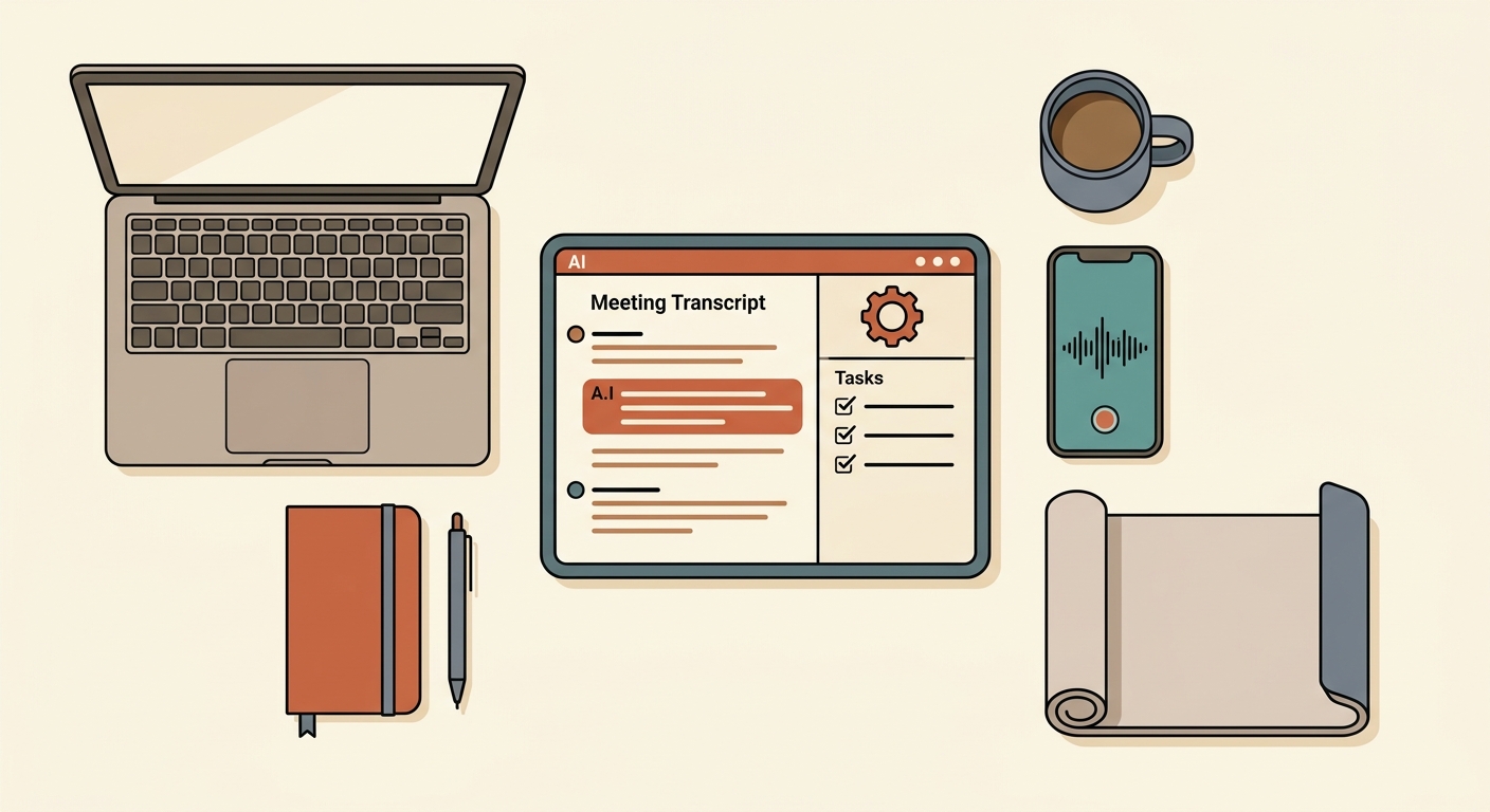 How small businesses are using AI to transcribe meetings and auto-create task lists for their team