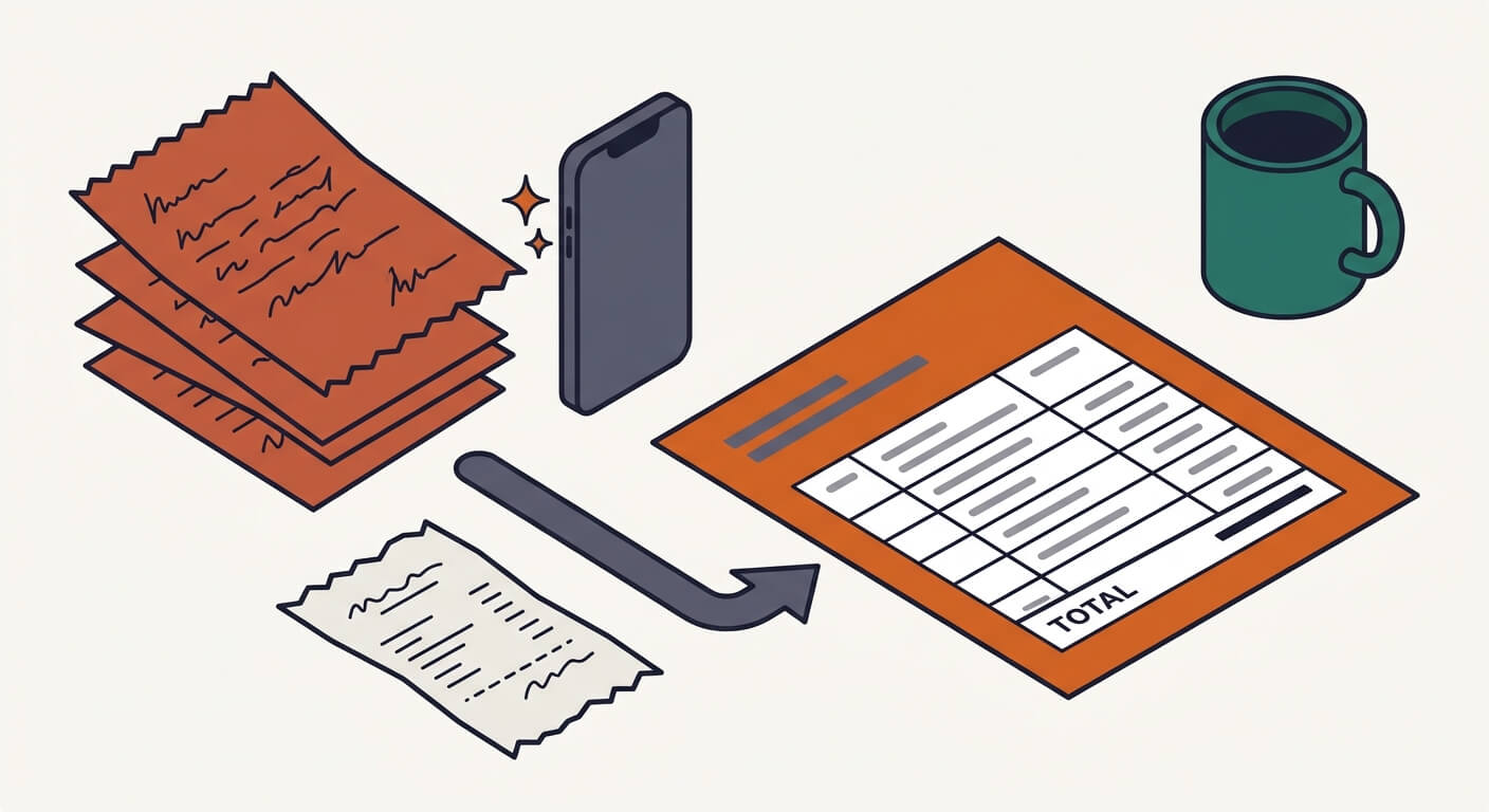 Using AI to turn handwritten notes, forms, and receipts into clean digital records without manual typing