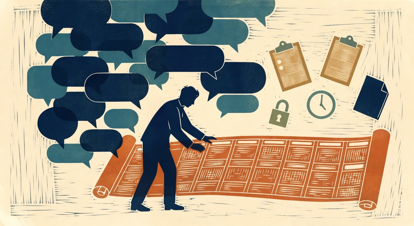 Using AI to turn your team's WhatsApp or Slack messages into a searchable written record of decisions and action items