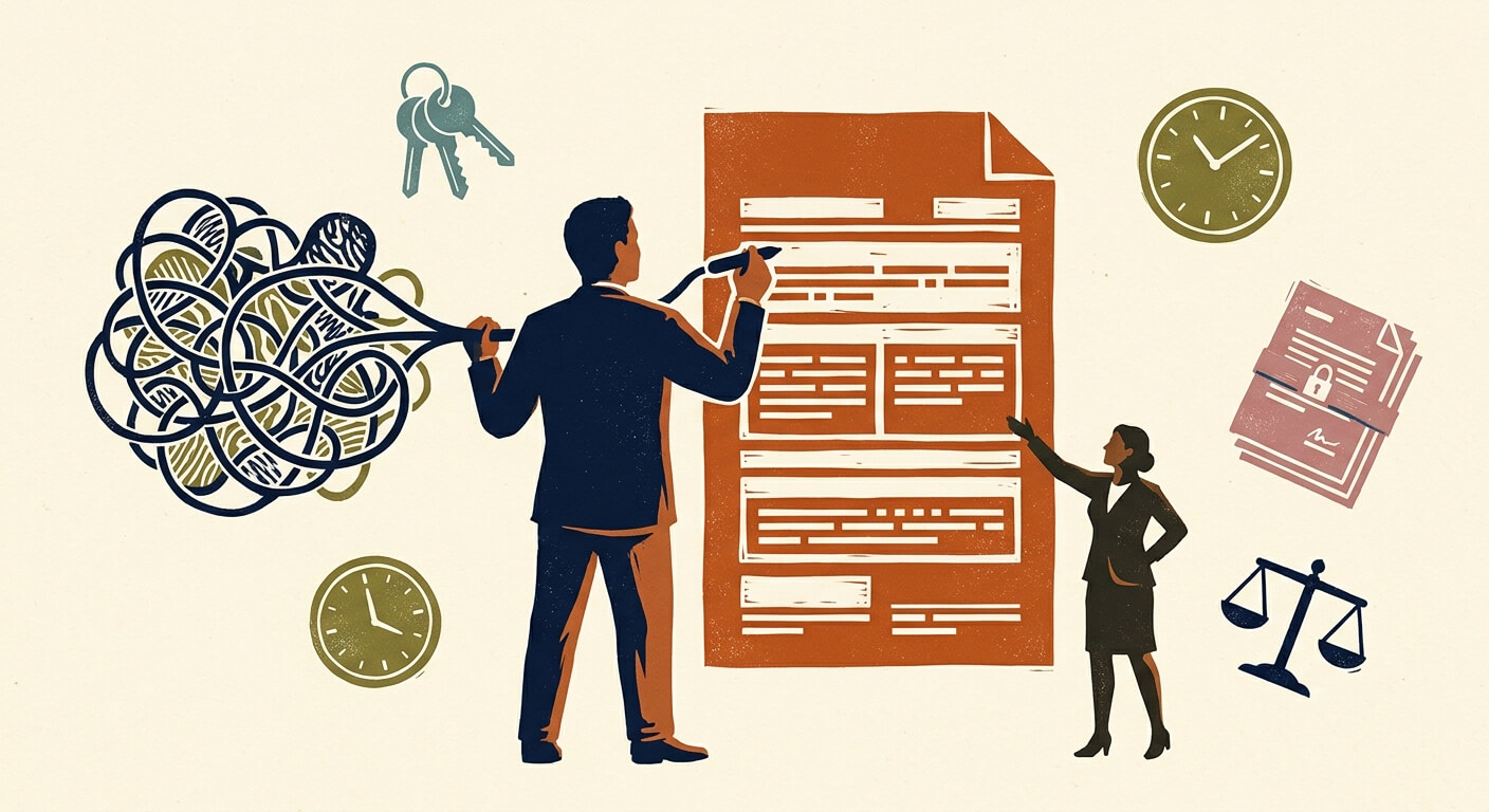 Using AI to write a vendor or supplier contract from a quote or purchase order without a lawyer