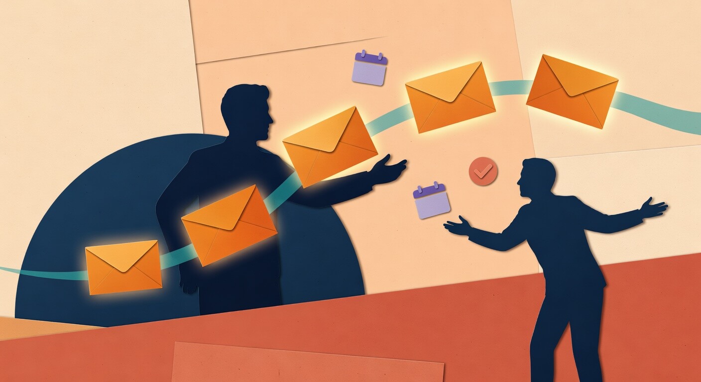 Using AI to create a simple new client welcome sequence that runs automatically after someone books or buys