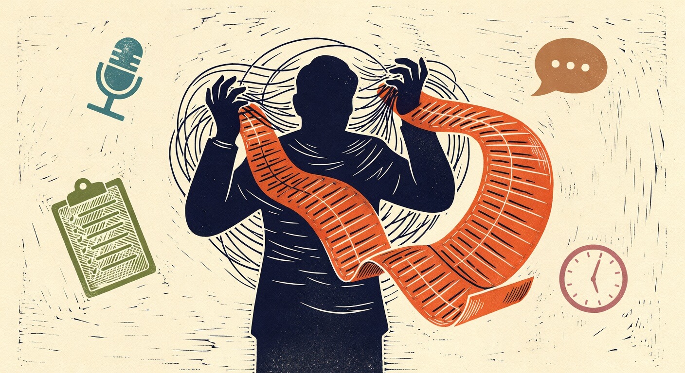 How to use AI to turn a recorded team meeting into a clean set of action items and decisions without a minute-taker