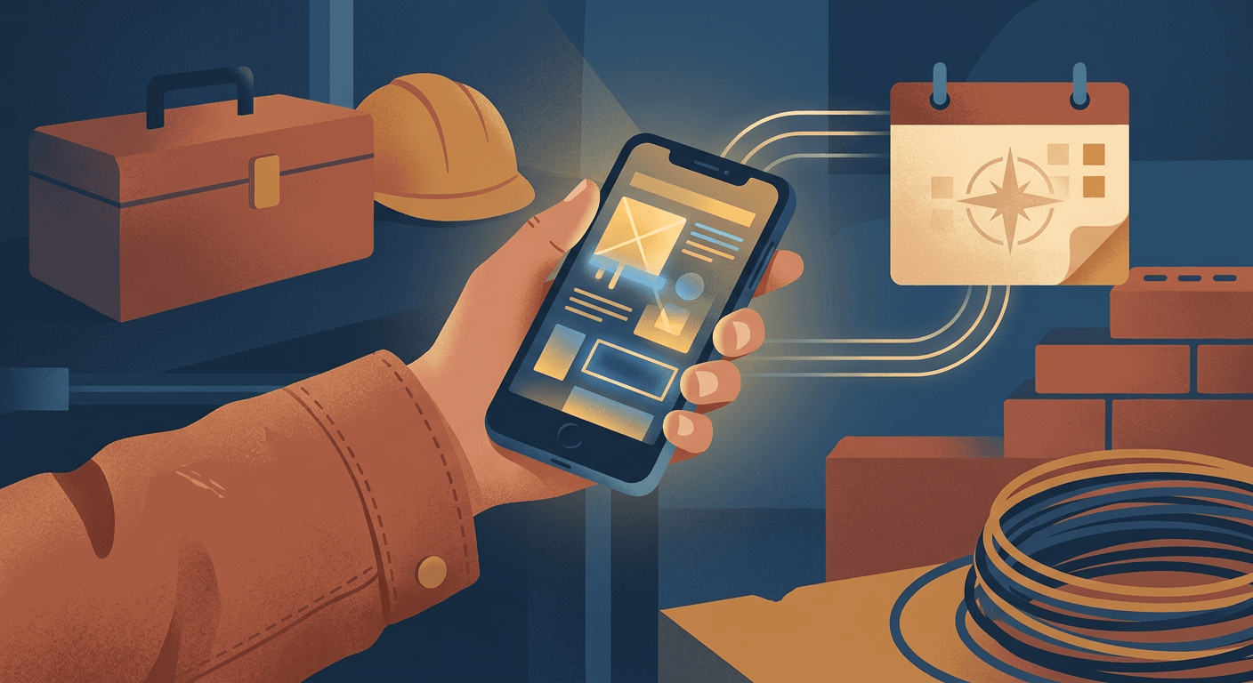 How local contractors use AI to turn job site photos into weekly Google Business updates