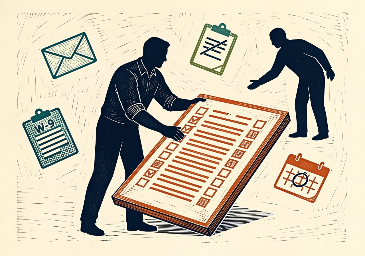 How to use AI to write a simple supplier onboarding checklist and welcome email so new vendors understand your process from day one