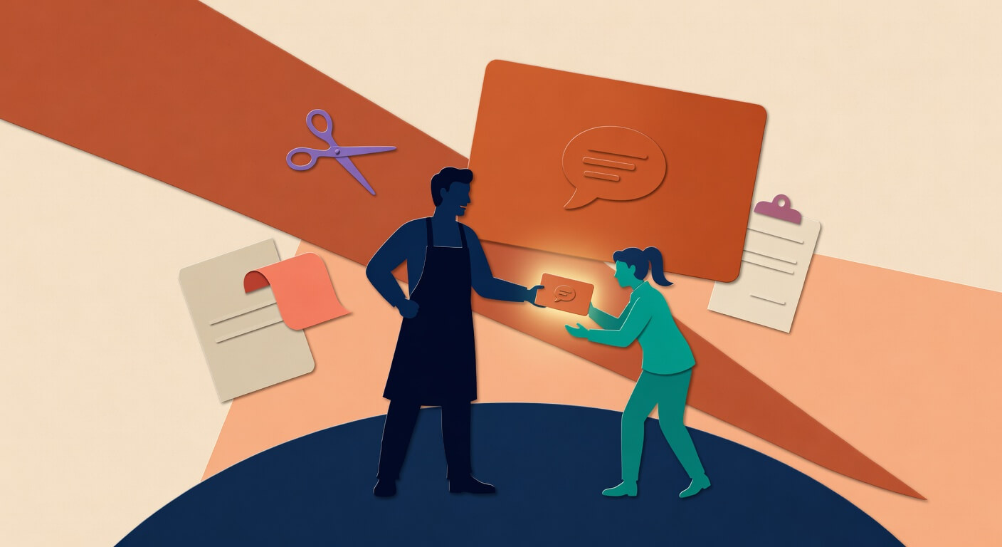 Using AI to write a simple upsell or cross-sell script your team uses at the point of sale or service delivery without it feeling pushy