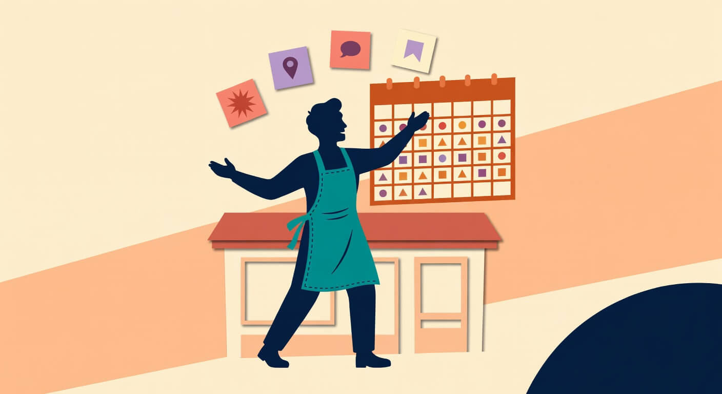 Using AI to write and schedule a month of Google Business Profile posts without a social media manager