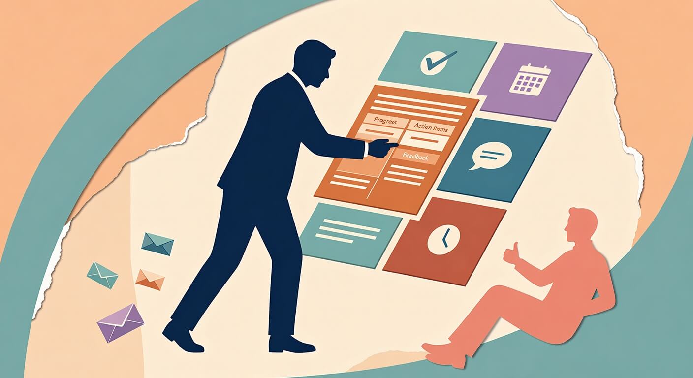Using AI to build a simple project status update template your team fills in weekly so clients always know what's happening without you chasing for updates