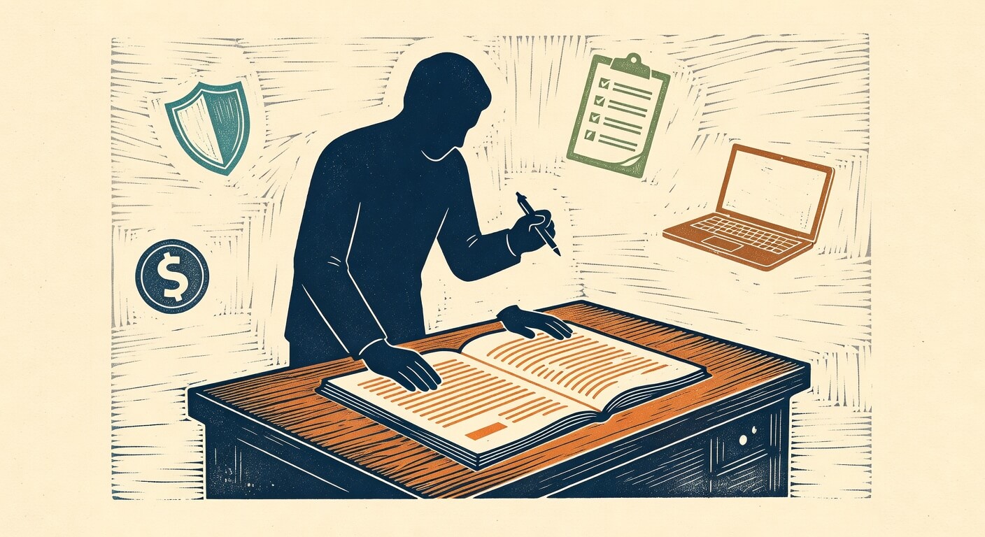 How to use AI to write a simple terms and conditions page for your small business website without a lawyer